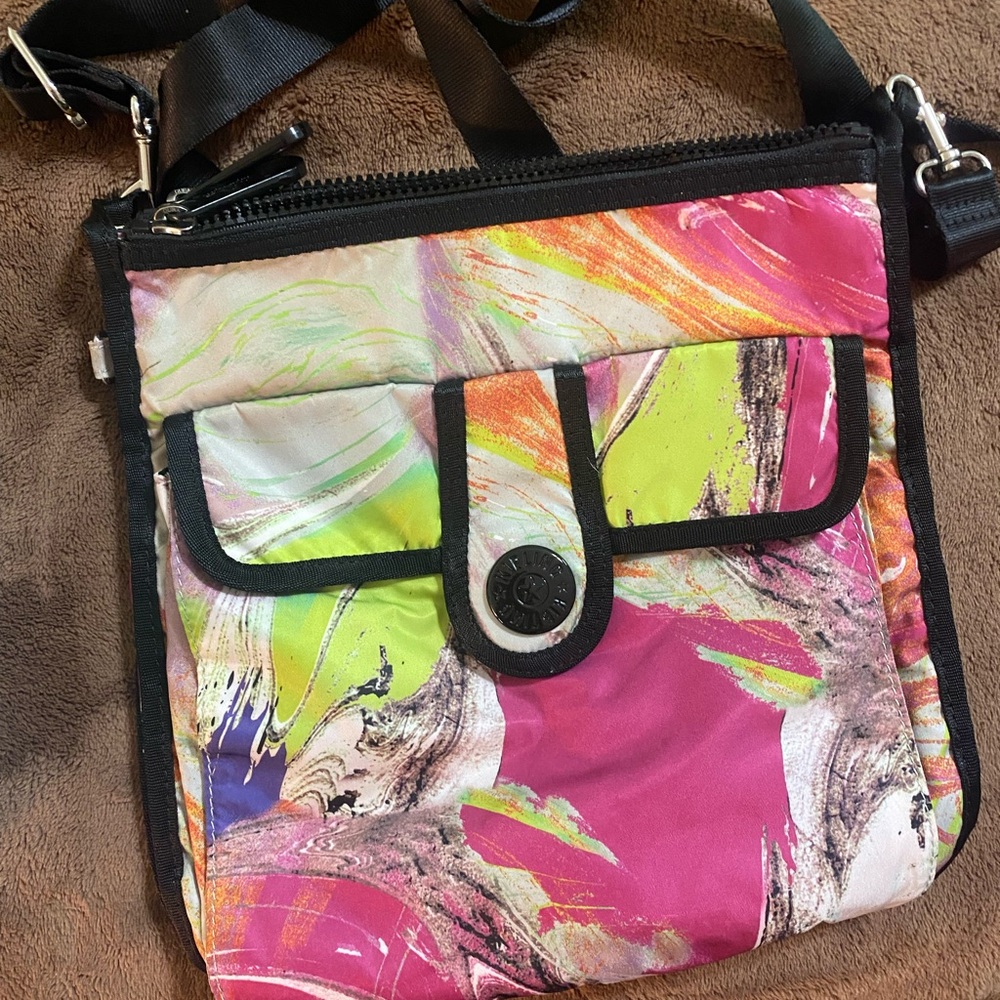 Kipling Colorful Abstract Women's crossbody bag
